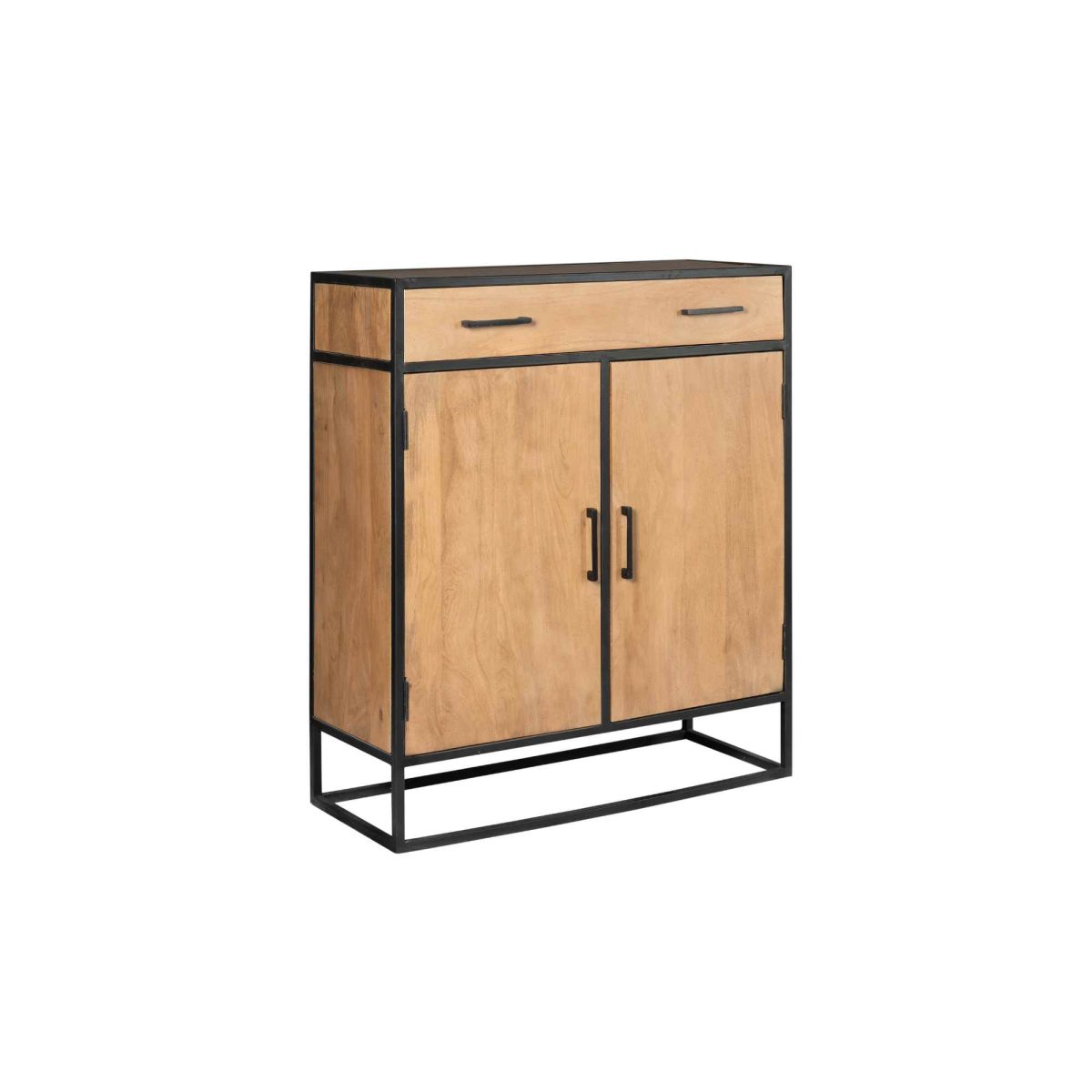 Kast Denver | Mangohout en staal | 100 cm - Afbeelding 9
