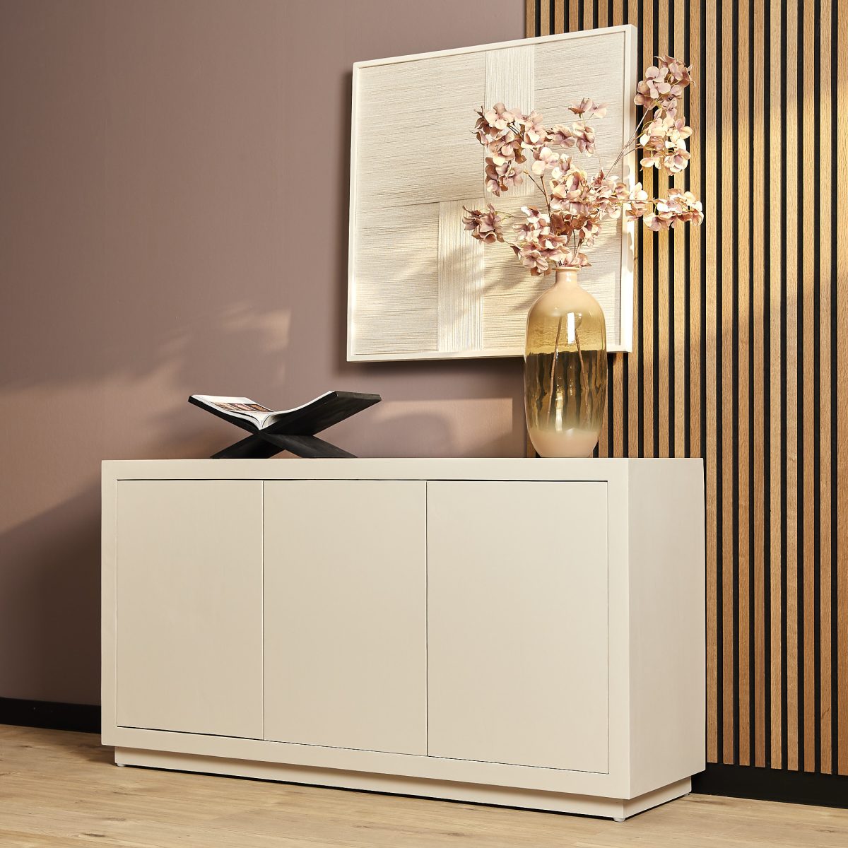 Dressoir Brussel 3 deurs | 150 cm - Afbeelding 1