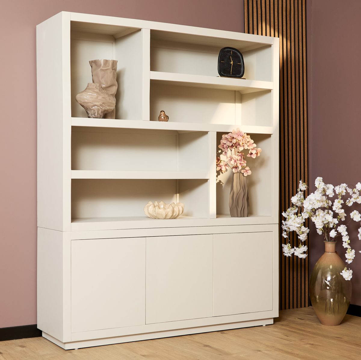 Boekenkast Brussel XL | 160 cm - Afbeelding 1