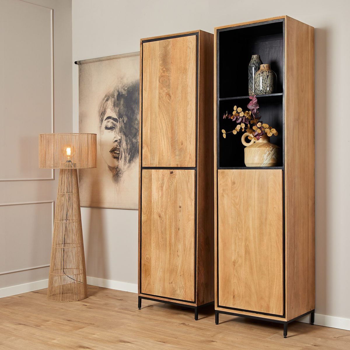 Boekenkast RichWood | 60 cm - Afbeelding 1