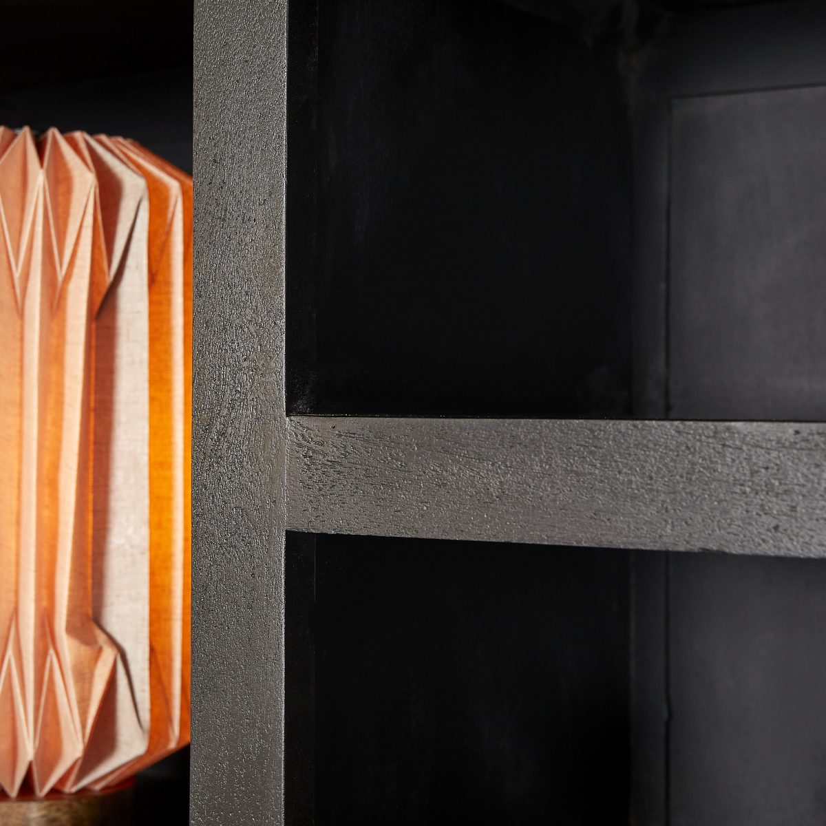 Boekenkast Brussel Zwart XL | 160 cm - Afbeelding 3