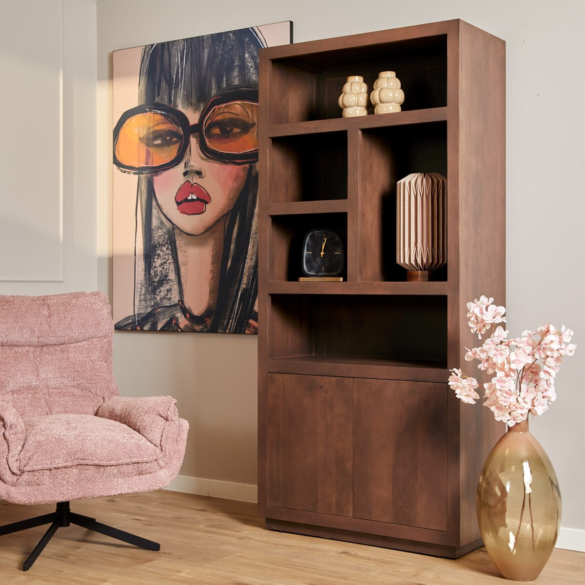 Salontafel Brussel Walnoot - Afbeelding 15
