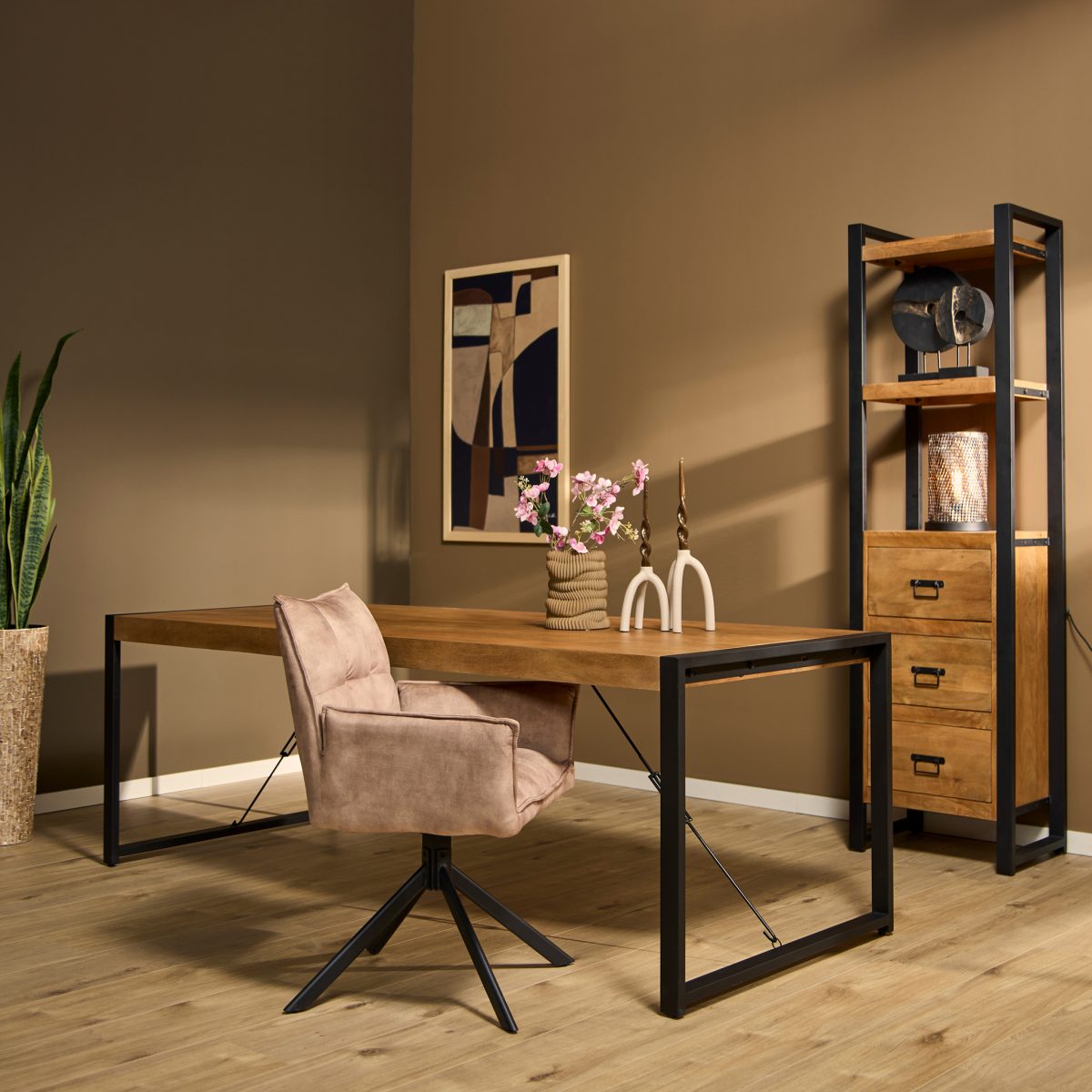 Eettafel Boaz | 220 cm - Afbeelding 1