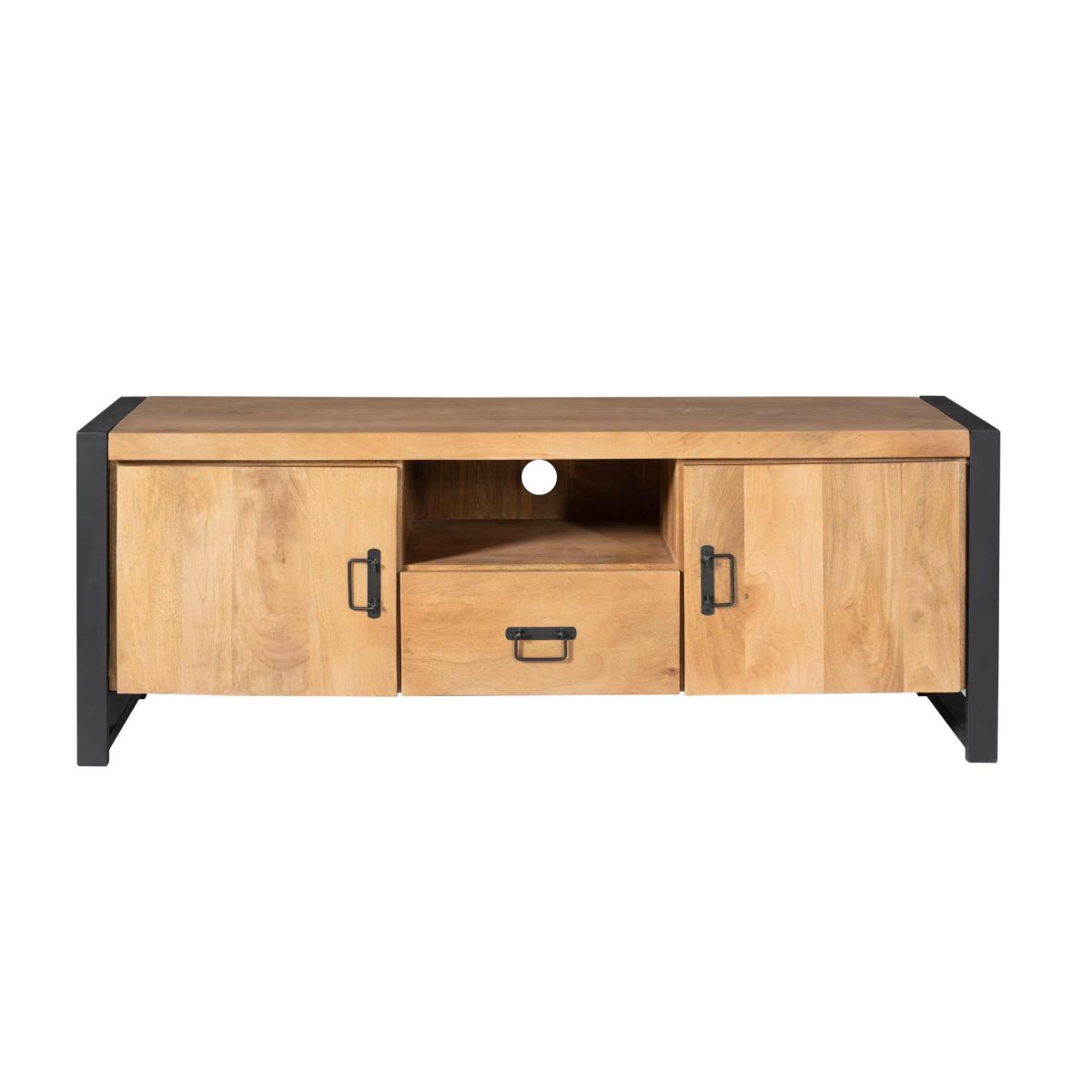 Tv-meubel Boaz 150 cm | Twee deuren en een lade - Afbeelding 4