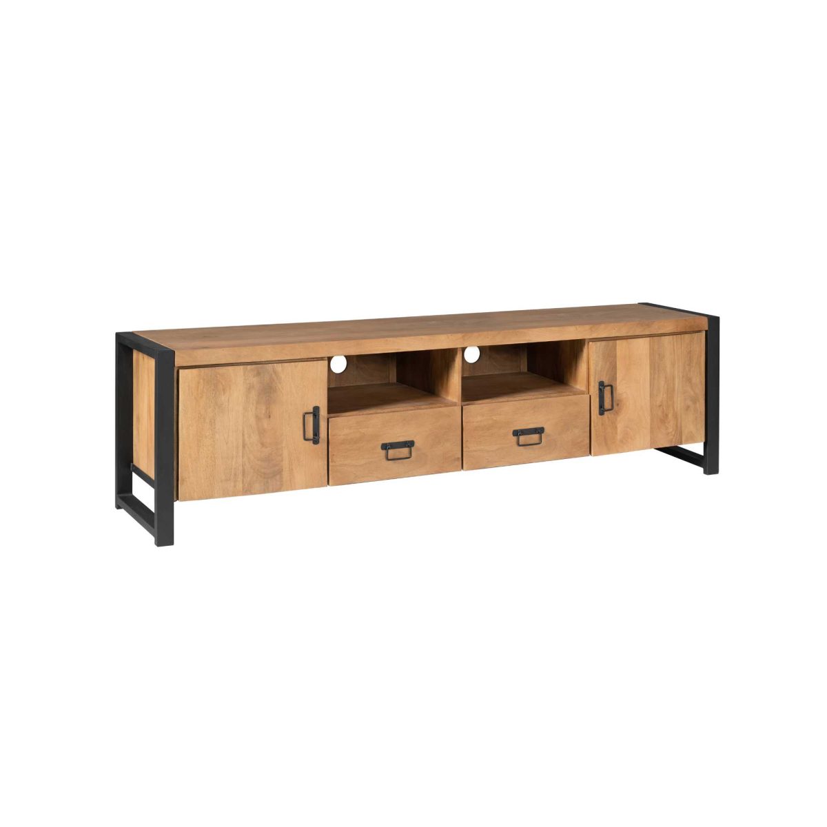 Tv-meubel Boaz 200 cm | Twee deuren en twee lades - Afbeelding 6
