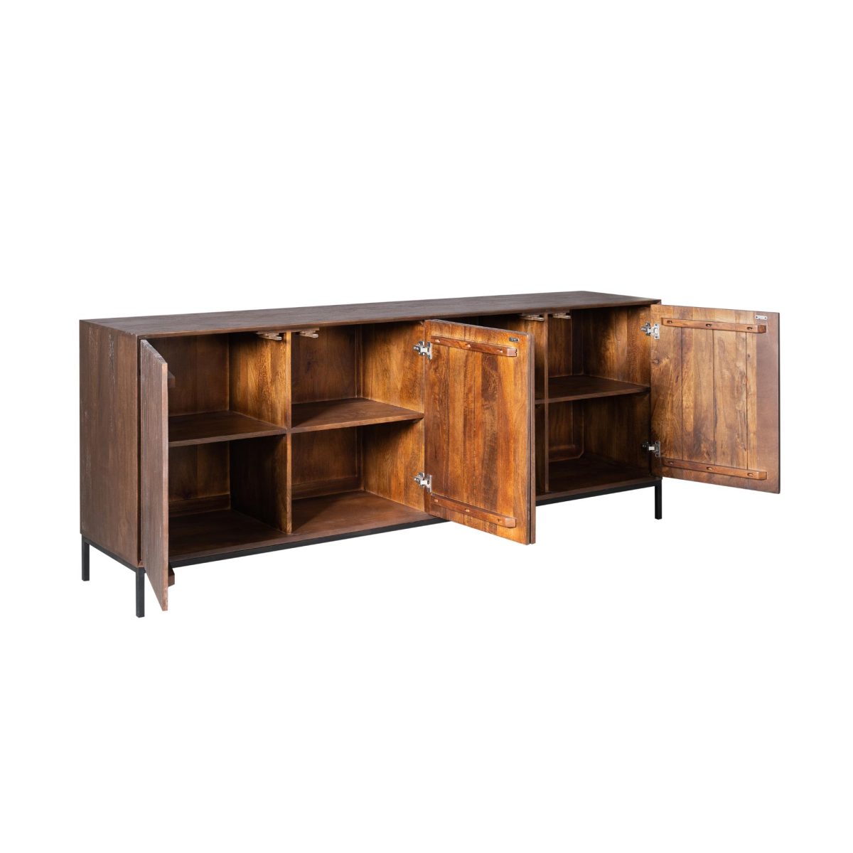 Dressoir Madison Bruin | 210 cm - Afbeelding 4