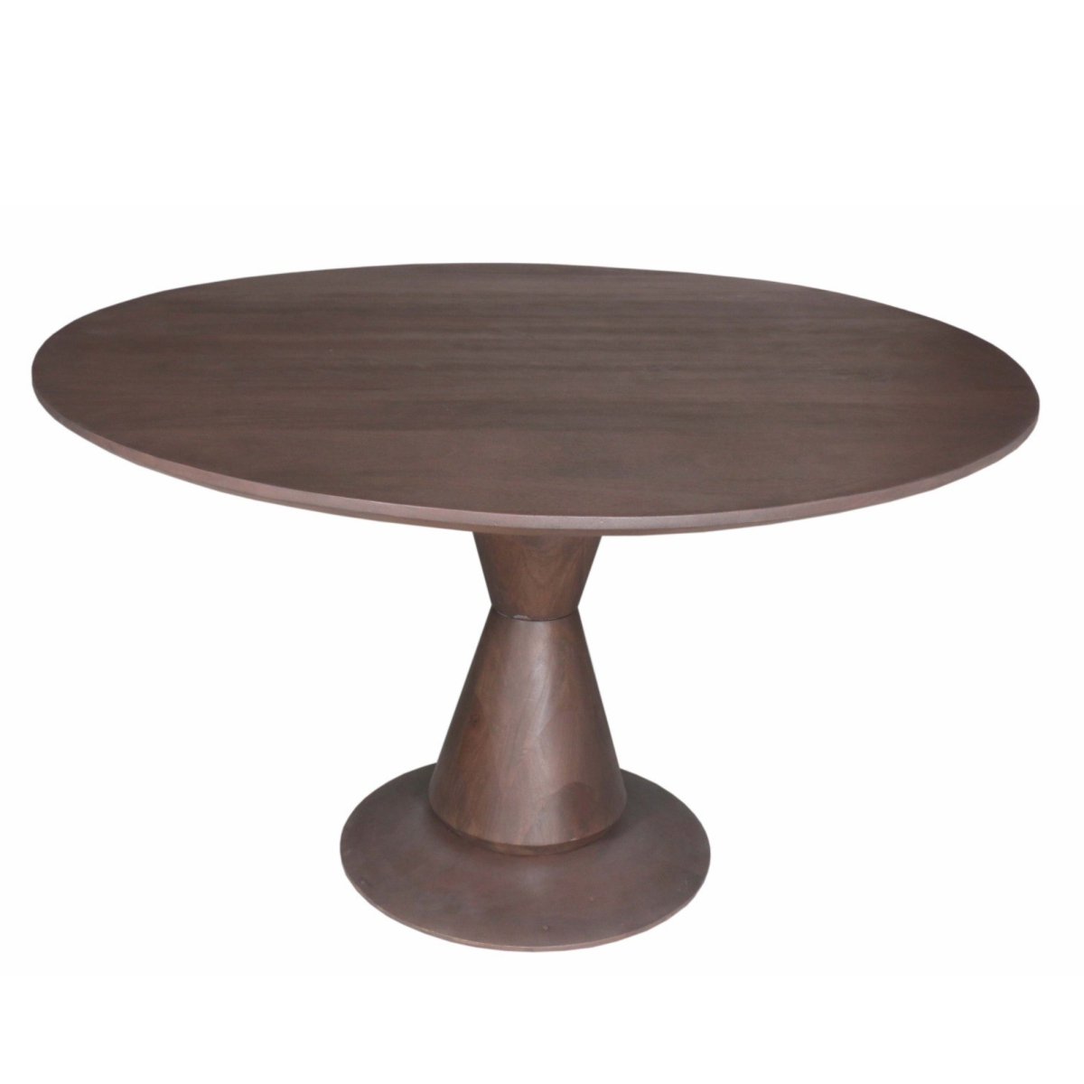 Eettafel Lima Walnoot | 150 cm | Rond - Afbeelding 2
