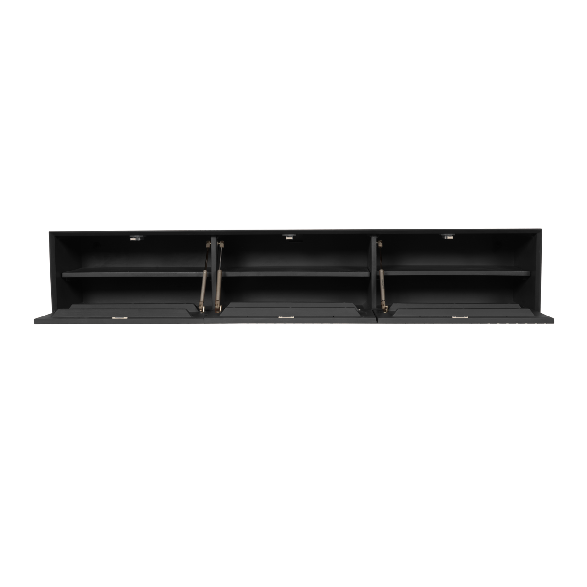 Zwevend tv-meubel Madison Zwart | 160 cm - Afbeelding 8