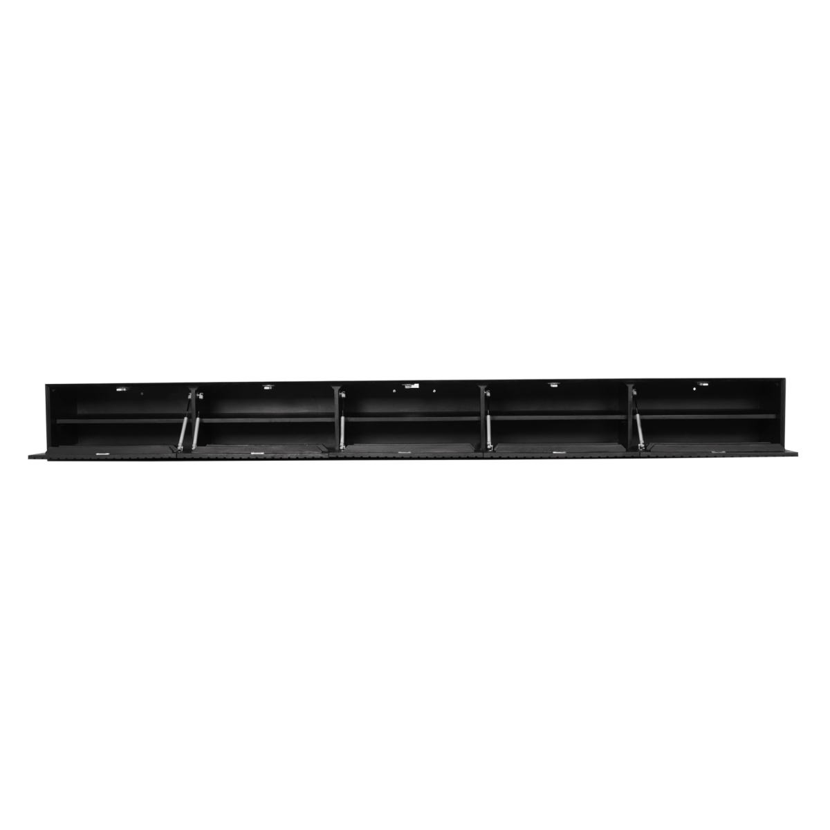 Zwevend tv-meubel Madison Zwart | 280 cm - Afbeelding 8
