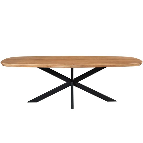 Eettafel Madison Naturel | 280 cm | Deens ovaal