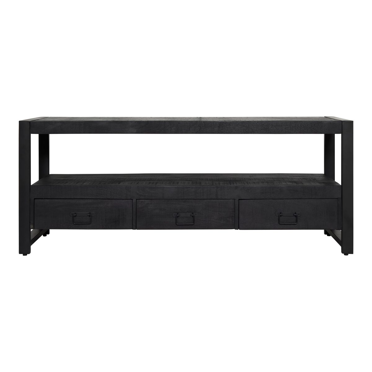 Tv-meubel Boaz Zwart | 150 cm - Afbeelding 5