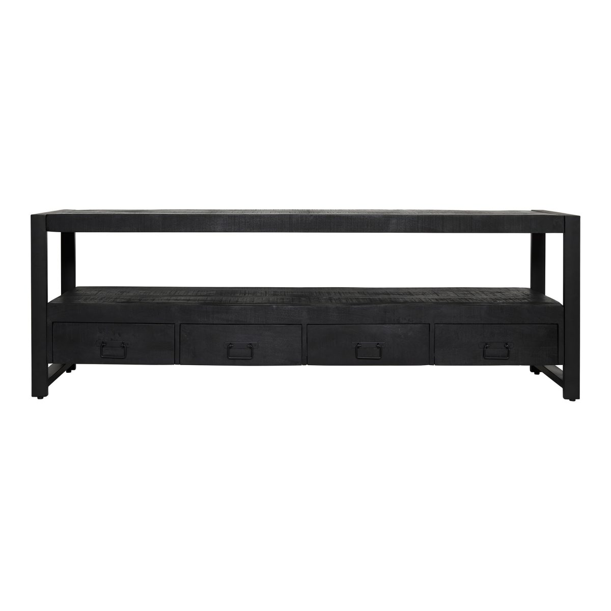 Tv-meubel Boaz Zwart | 180 cm - Afbeelding 5