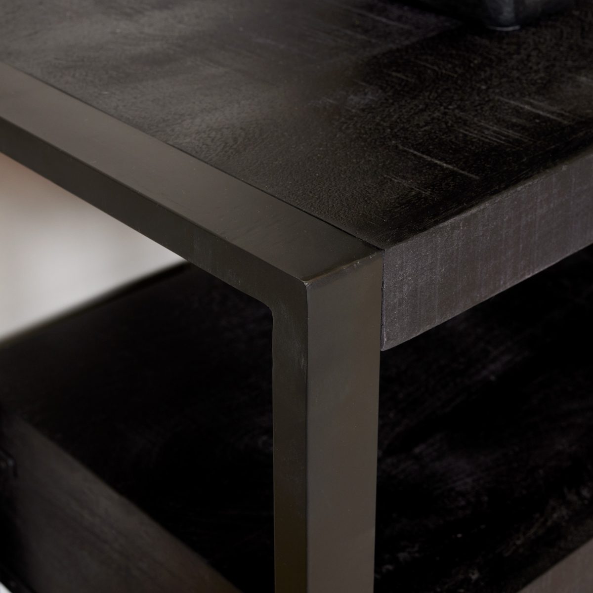 Tv-meubel Boaz Zwart | 220 cm - Afbeelding 3