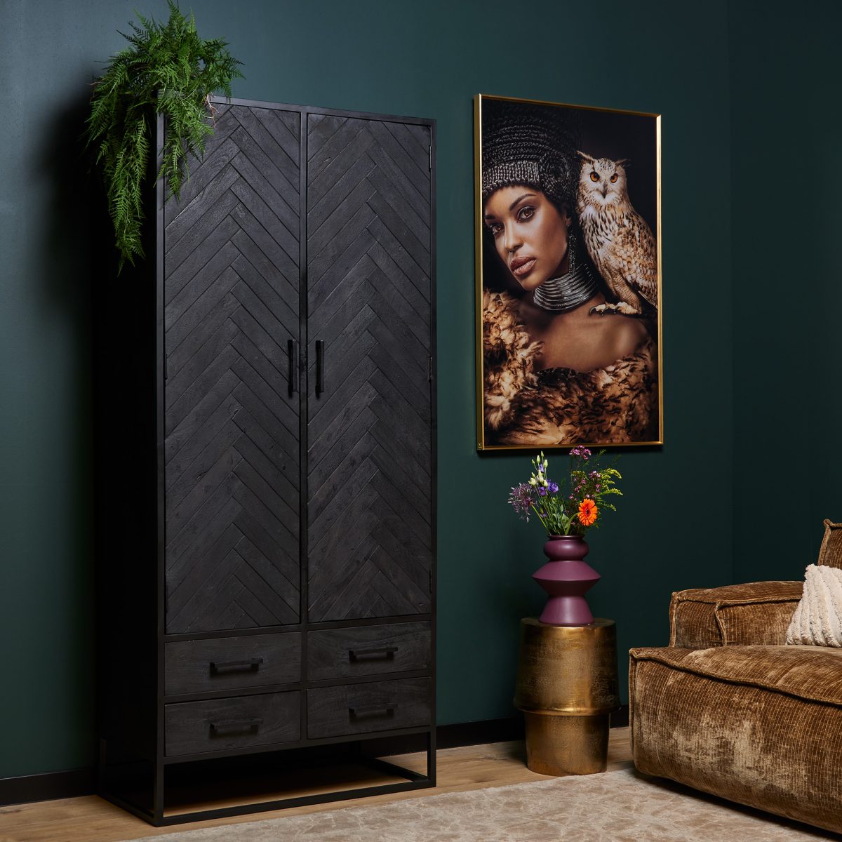 Kast New York | 90 cm - Afbeelding 1
