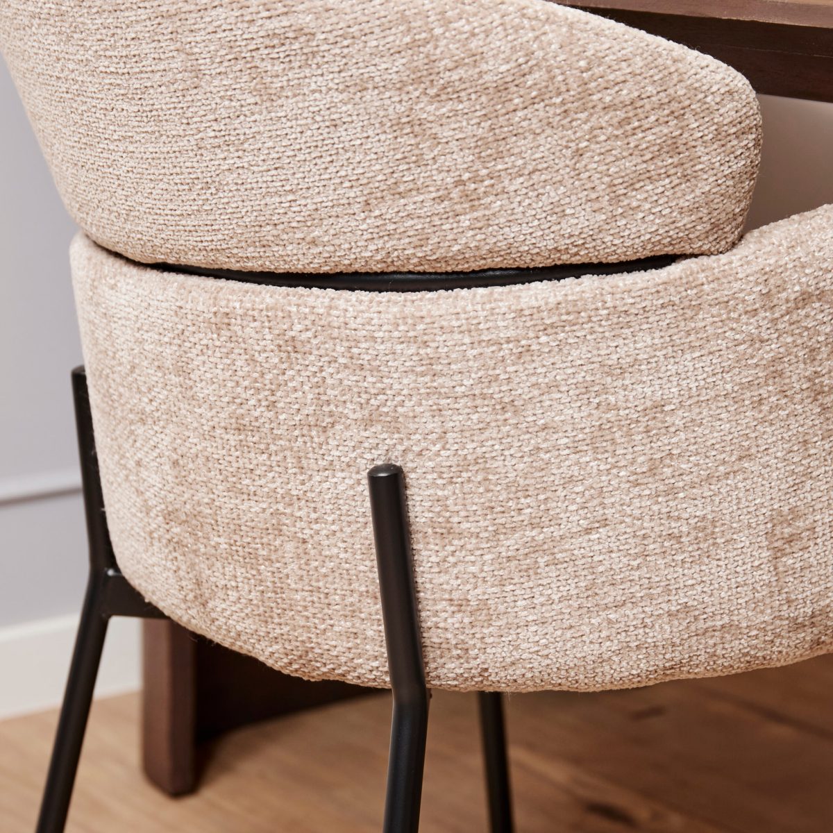 Eetkamerstoel Otis | Beige - Afbeelding 4