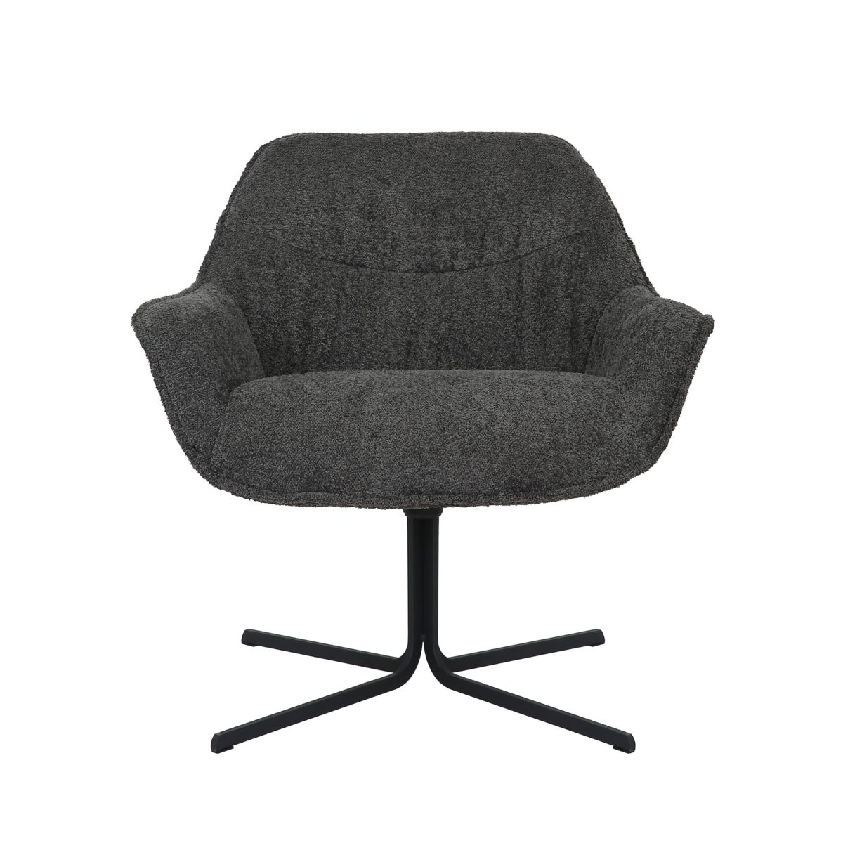 Fauteuil Mila | Donkergrijs - Afbeelding 4