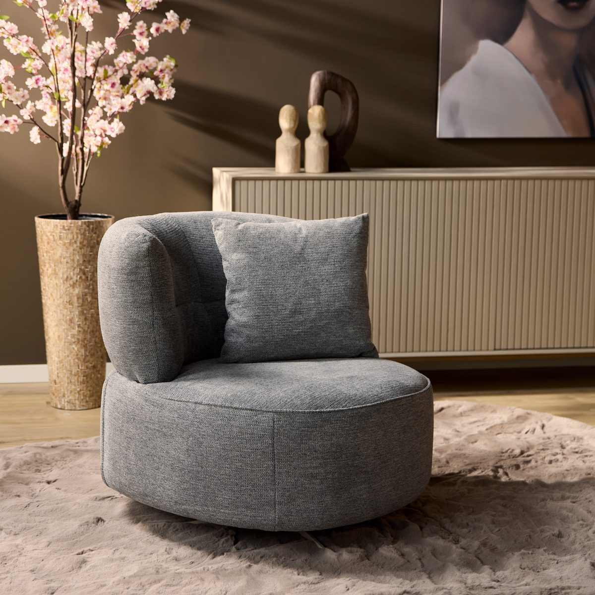 Fauteuil Fien | Grijs - Afbeelding 1
