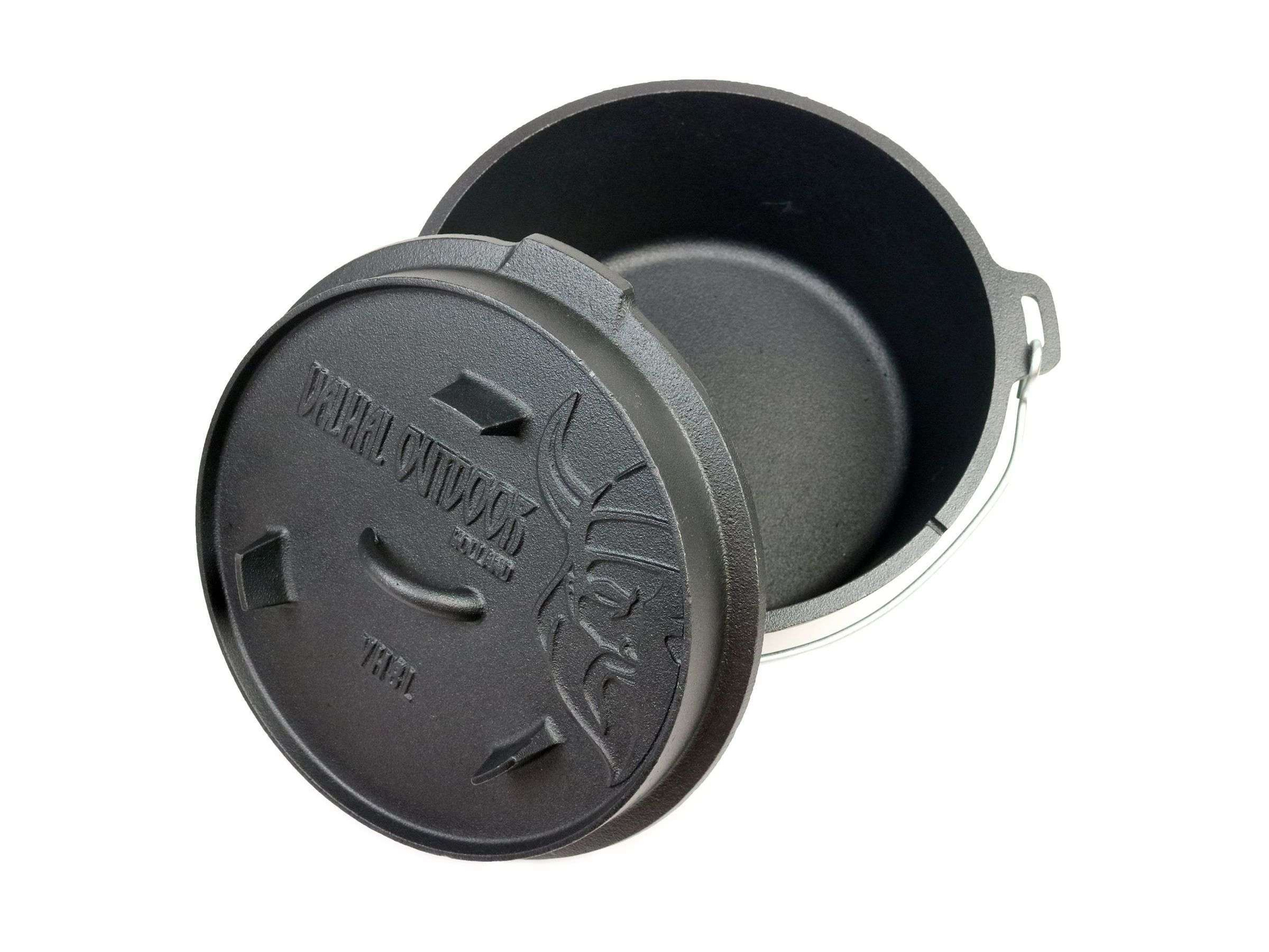 VH_497785-3.jpg Nederlandse Oven Braadpan Gietijzer 8 Liter - Afbeelding 4