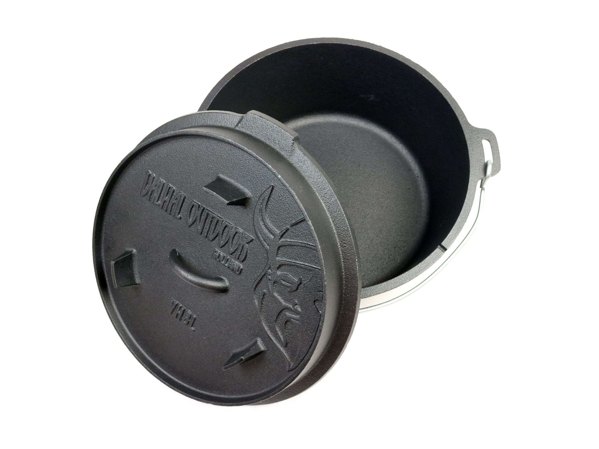 VH_497785-4.jpg Nederlandse Oven Braadpan Gietijzer 8 Liter - Afbeelding 5