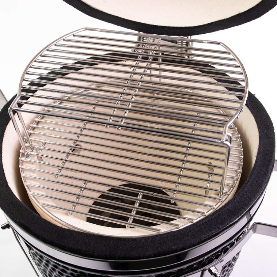 YA_490553-1.jpg BBQ Accessoire Kamado 13" Compact Rooster Extra Verhoogd - Afbeelding 2