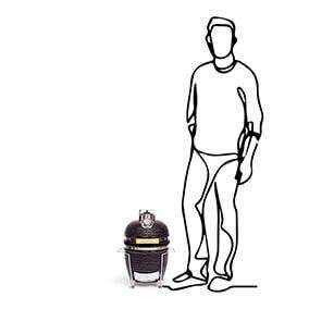 YA_490645-2.jpg BBQ Kamado 11" Mini - Afbeelding 3