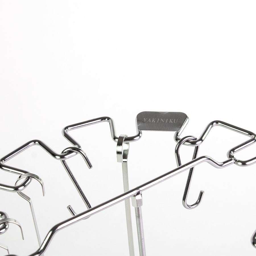 YA_493363-2.jpg BBQ Accessoire Tandoorrek met 6 Haken en Spiezen - Afbeelding 3