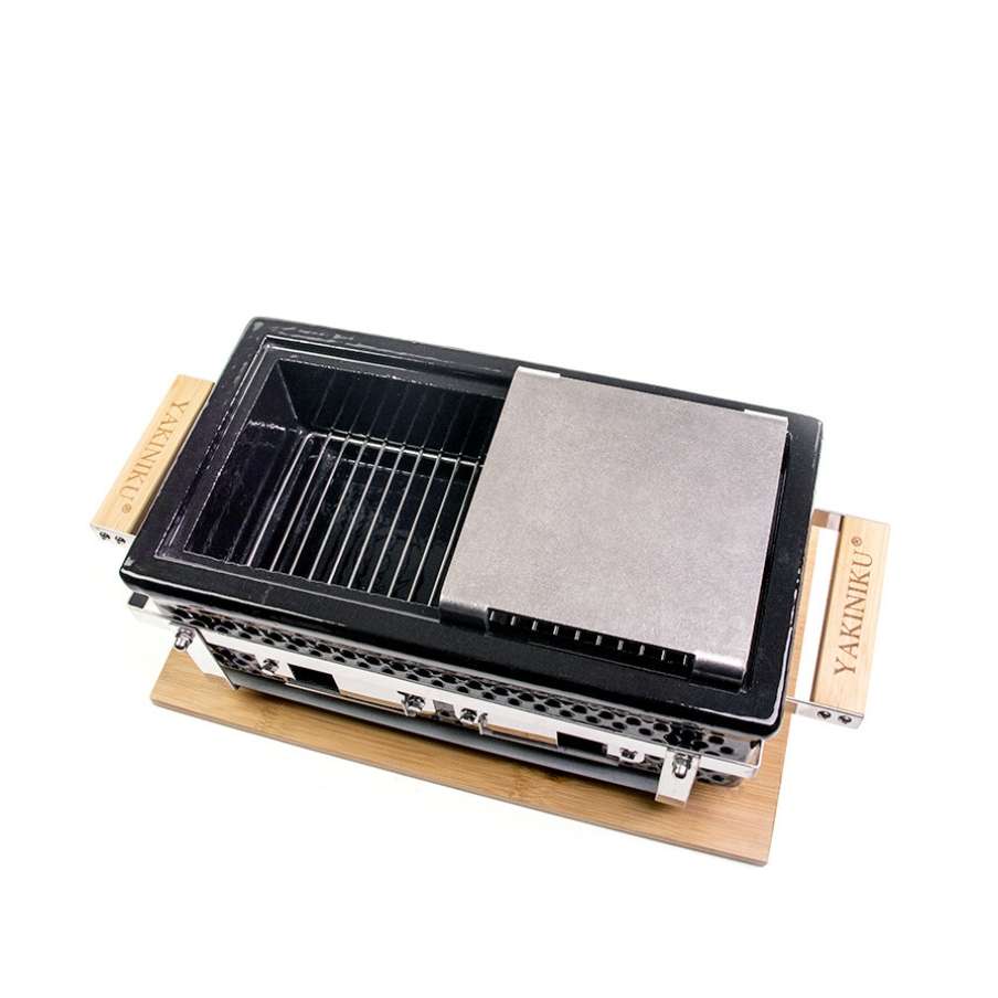 YA_494162-2.jpg Tafelgrill Rechthoekig Accessoire Teppanyaki Plaat - Afbeelding 3