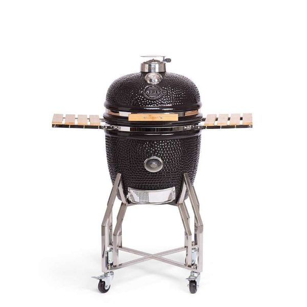 BBQ Kamado 19 Inch Groot met Onderstel en Zijtafels Pro Set