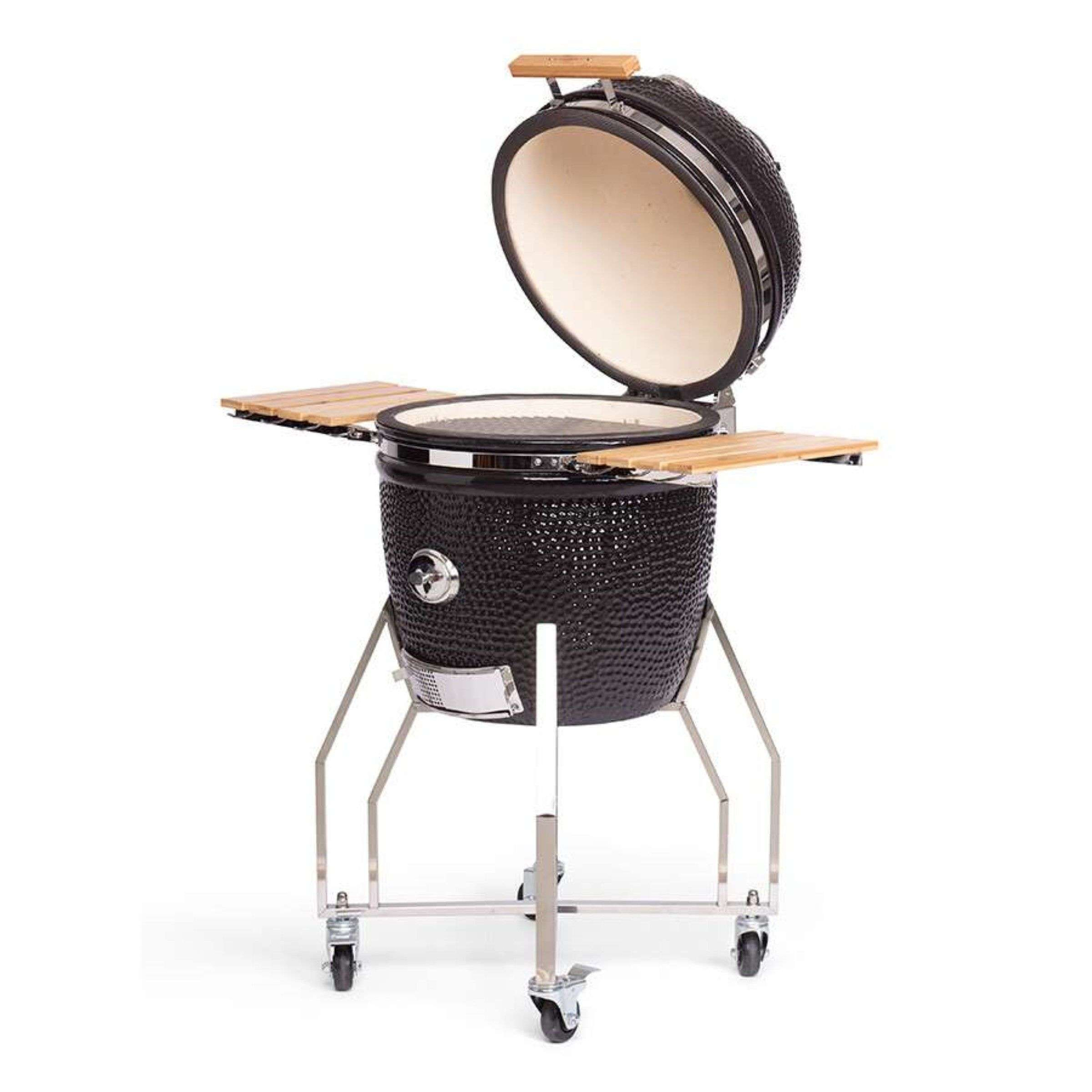 YA_495824-1.jpg BBQ Kamado 19 Inch Groot met Onderstel en Zijtafels Pro Set - Afbeelding 2