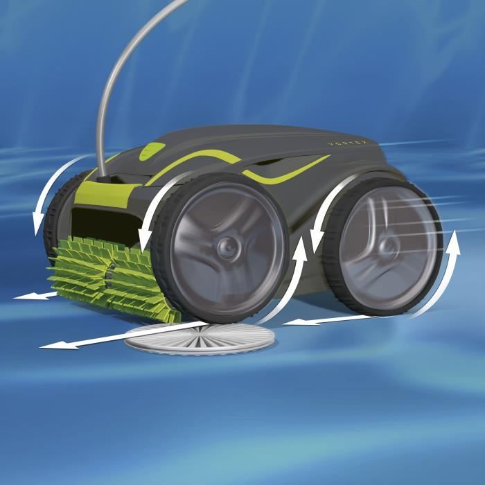 ZOD9317545277677-3.jpg ZODIAC GV5220 vloer-, wand- en waterlijnrobot voor zwembaden tot 12 x 6m - Afbeelding 4