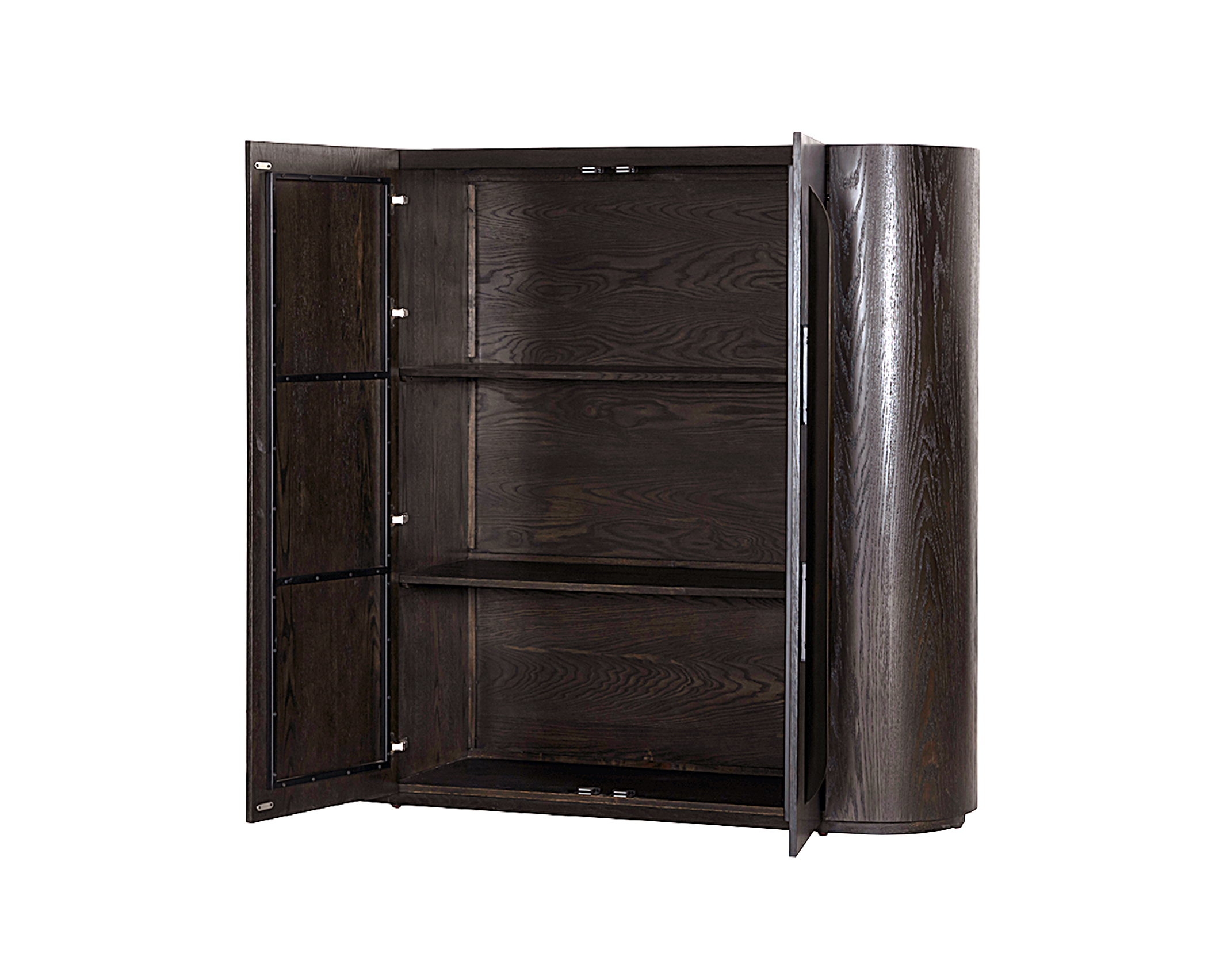 allure-opbergkast-donkerbruin-150-cm5 Allure Opbergkast donkerbruin 150 cm