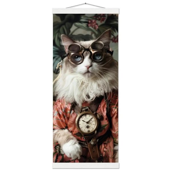 Schoolposter van een vrouwelijke Balinese kat