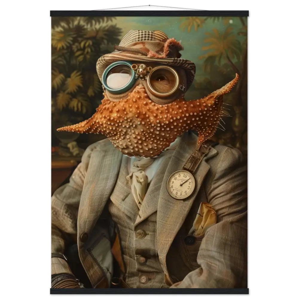 bd8c4ff3-5783-4bc5-9a53-42c0c2b79ec2-0.jpg Schoolposter van een zeester - Afbeelding 1