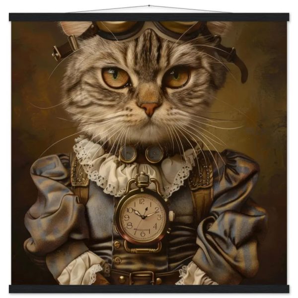Schoolposter van een vrouwelijke Aphrodite Reuzenkat