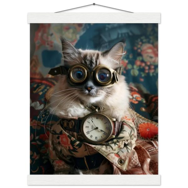 Schoolposter van een vrouwelijke Balinese kat