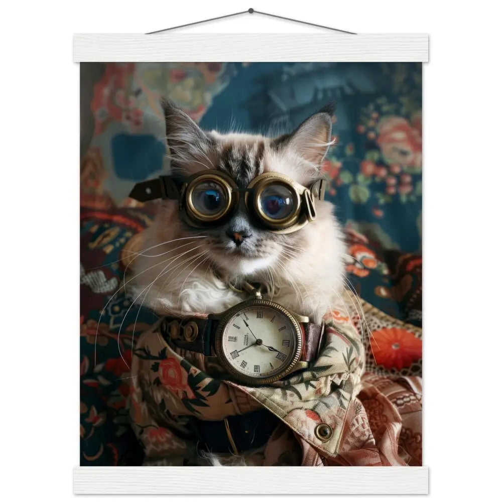 e99bdb77-4e15-4373-85e8-b9ec625b37ab-0.jpg Schoolposter van een vrouwelijke Balinese kat - Afbeelding 1