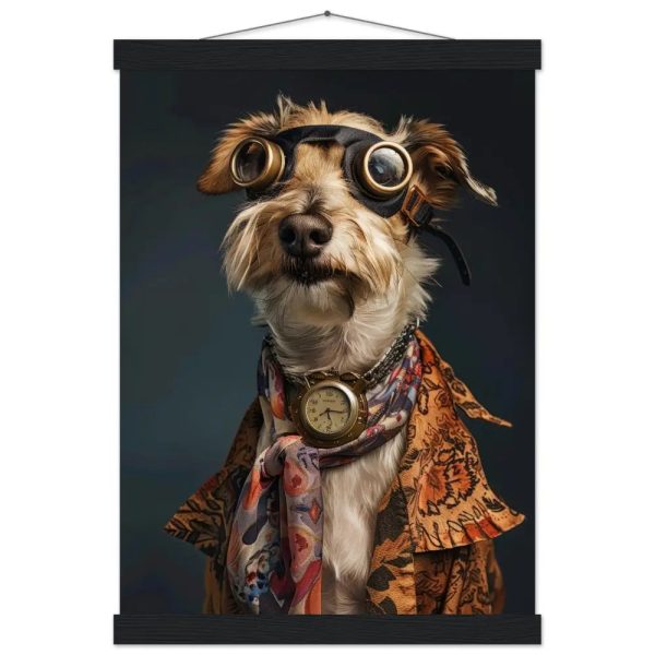Schoolposter van een Norfolk Terrier