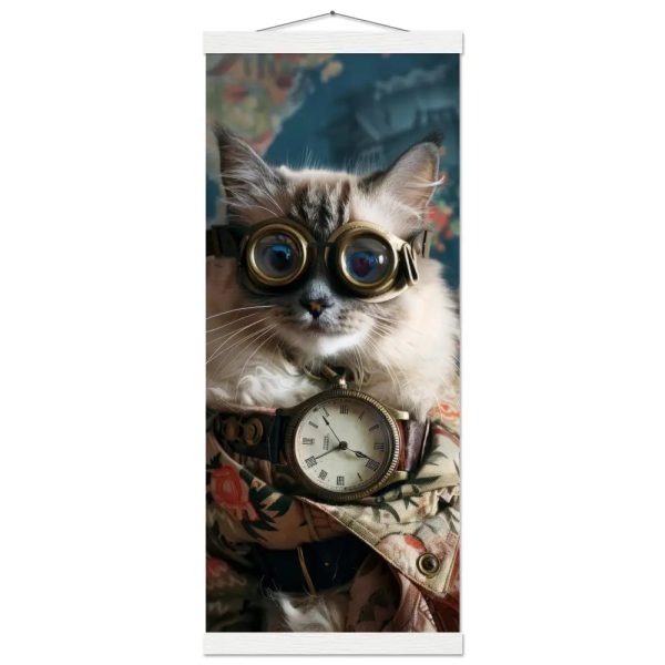 Schoolposter van een vrouwelijke Balinese kat