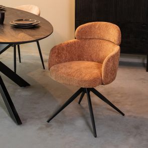 Moderne eetkamerstoelen met armleuning