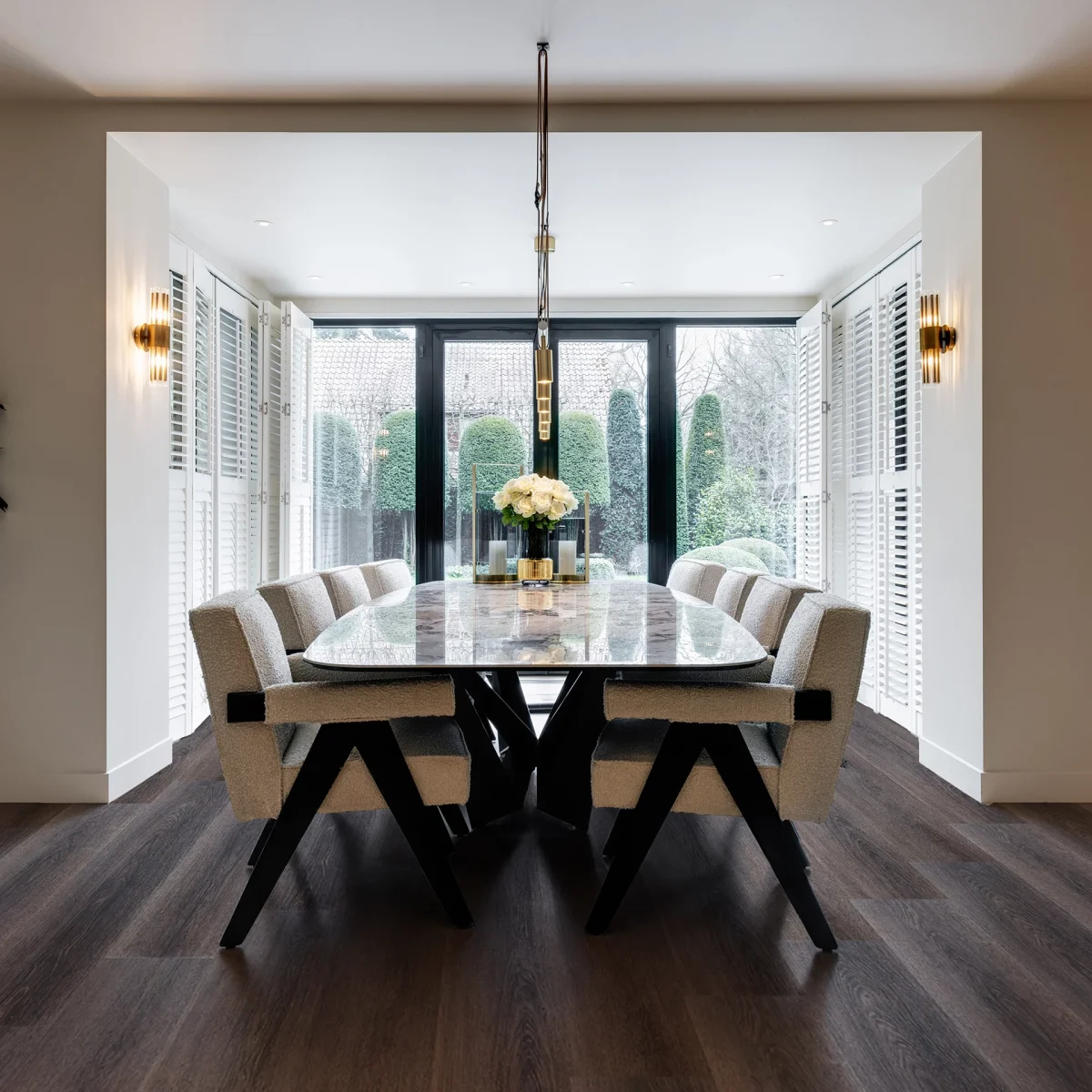 The Art of Living Select Dark Brown Plank Dryback