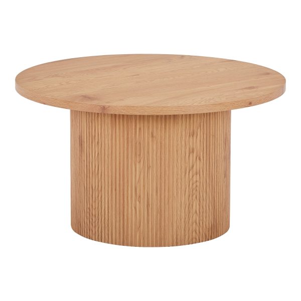 Boavista Salontafel - salontafel, naturel ø80x45 cm