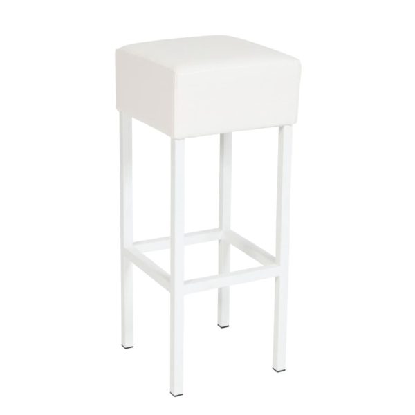 Workliving Barkruk Skai - Wit / Wit