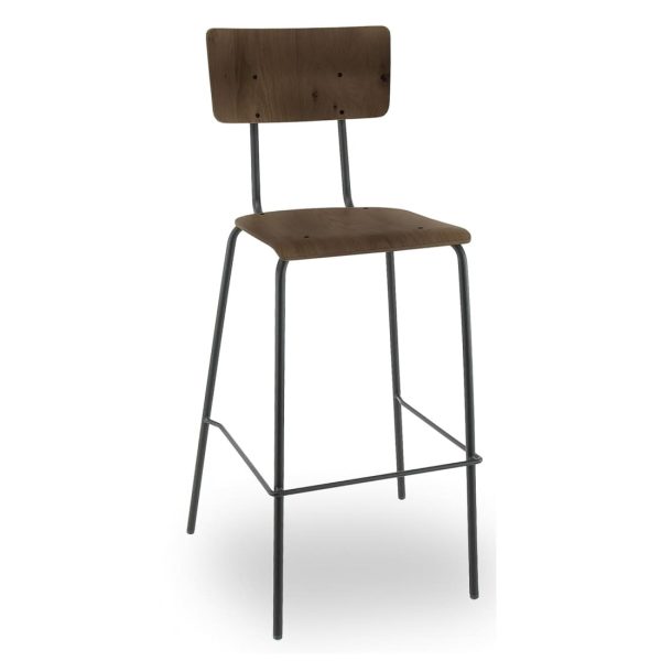 Workliving hoge barkruk Bo vintage hout