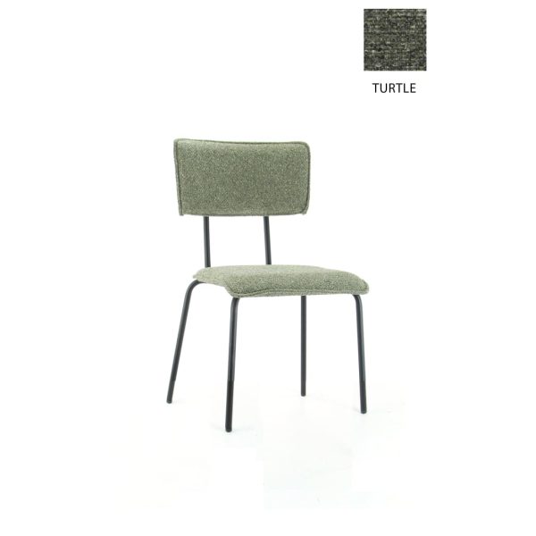 Workliving Eetkamerstoel Bo Society - Bouclé Schildpad