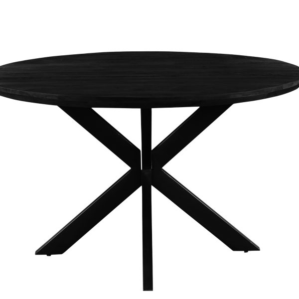 Jesper Rond Zwart 120 cm