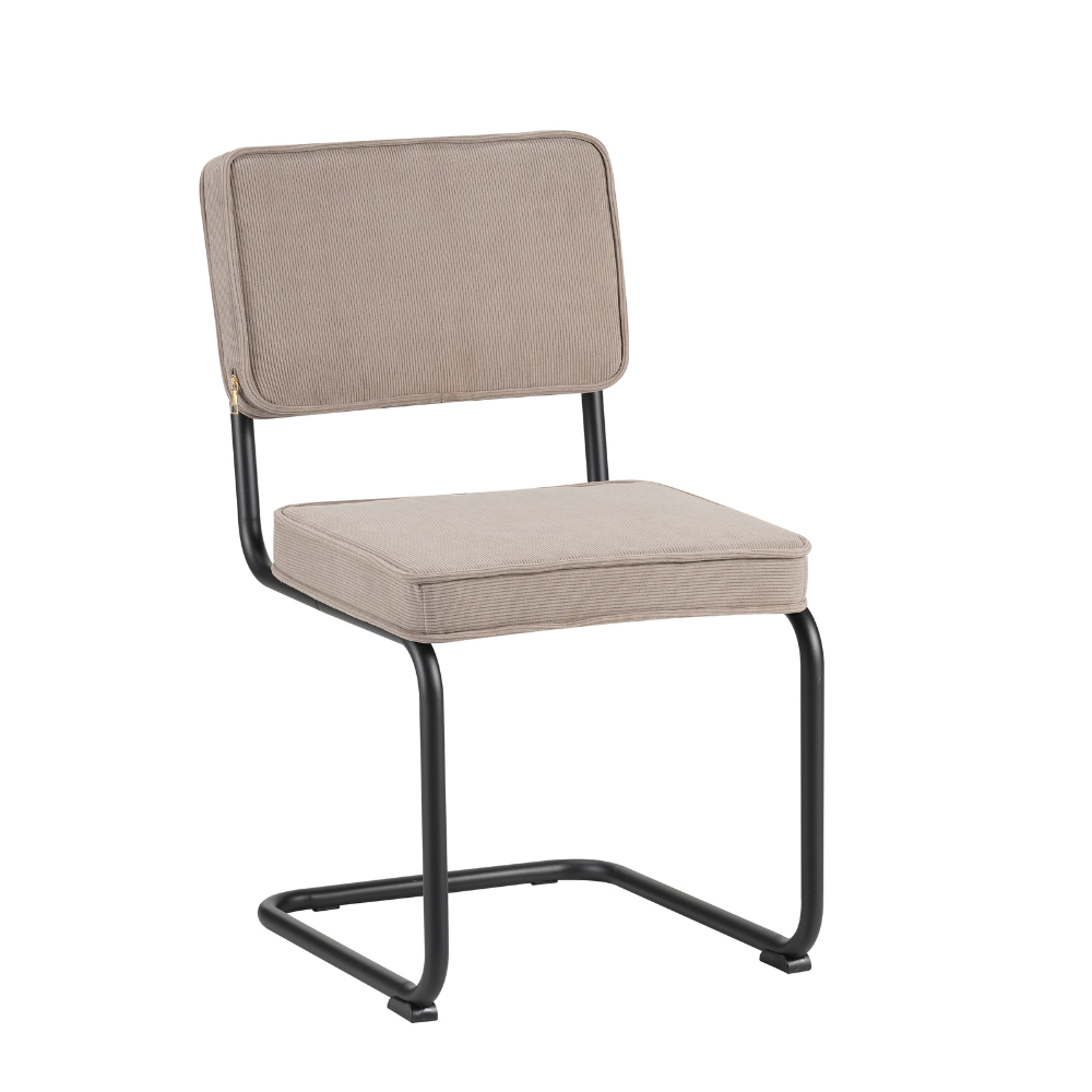 VD-DC114GR-0.png Stoel Rib grijs - Afbeelding 1