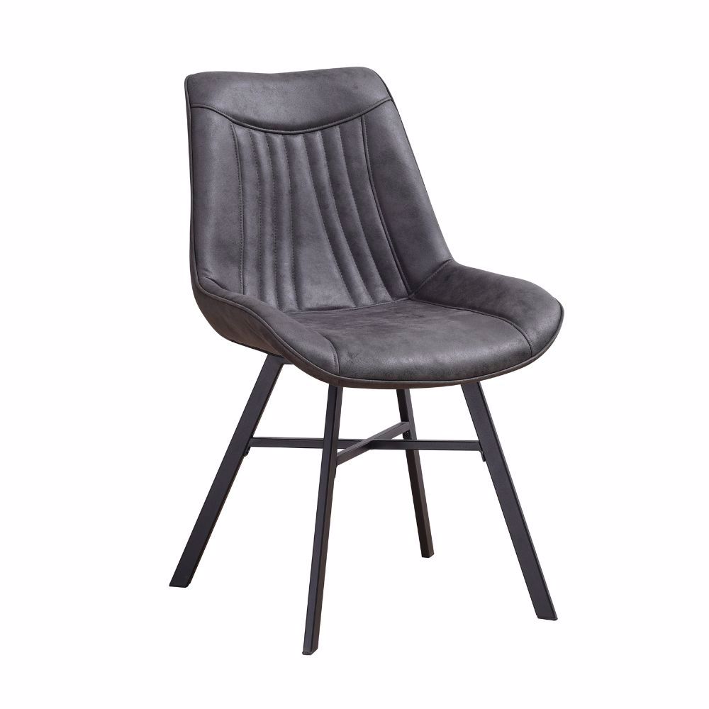xr:d:DAFZOJ7f89c:3,j:2845613257,t:23013108 Stoel Samuel antraciet eco - Afbeelding 1
