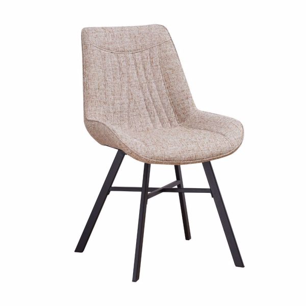 Stoel Samuel beige chenille