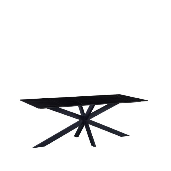 Eettafel Floris 210x100 zwart