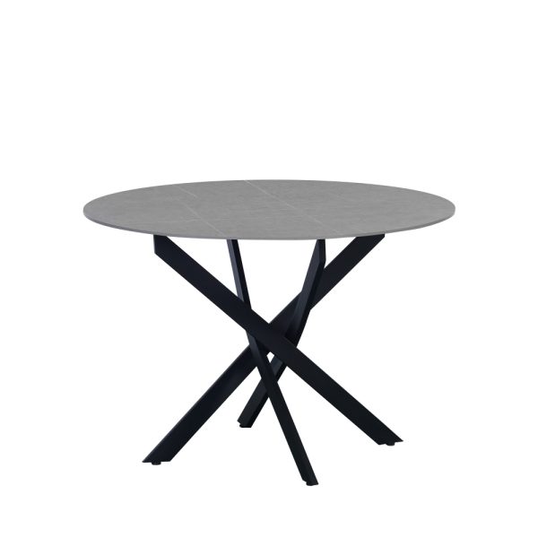 Eettafel Dean 110 cm grijs